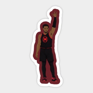 Donovan Mitchell Spida digital illustration Sticker